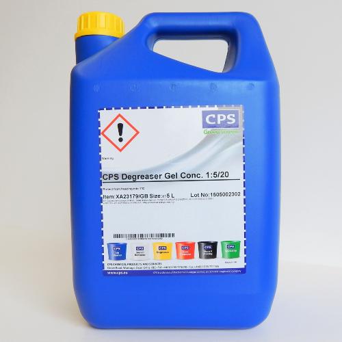 CPS DEGREASER GEL CONCENTRATE 1-5/20 - 5LT