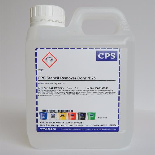 CPS STENCIL REMOVER 1:25 - 1LT