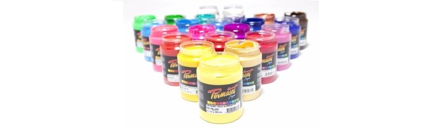 water based screen printing inks by Permaset - Pyramid