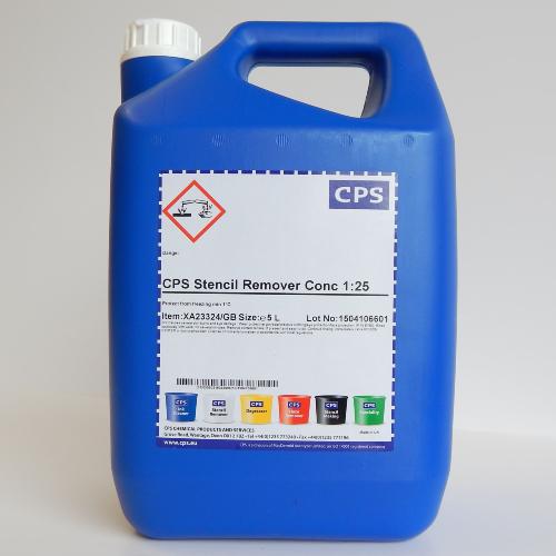 CPS STENCIL REMOVER 1:25 - 5LT