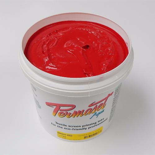 PermaSet Aqua Supercover - Bright Red - 1 L